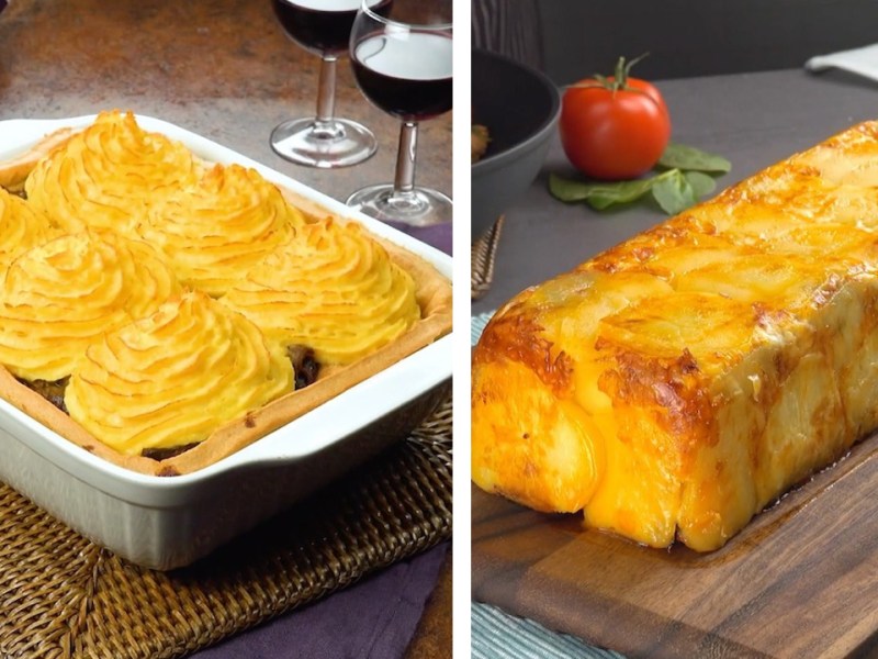 7 cazuelas al horno deliciosas | Recetas sencillas al gratín para quedarse en casa