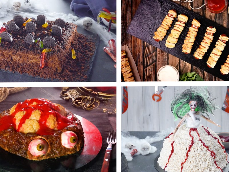 7 lindas y escalofriantes recetas para Halloween